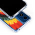 Liquid Blue Tie Dye - Rasta Spiral Moto G 5G (2024) Clear Case